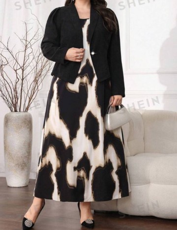 Compleu Shein Curve+, mix culori