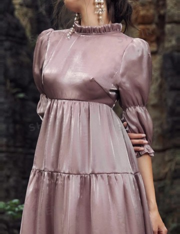 Rochie midi Shein, roz