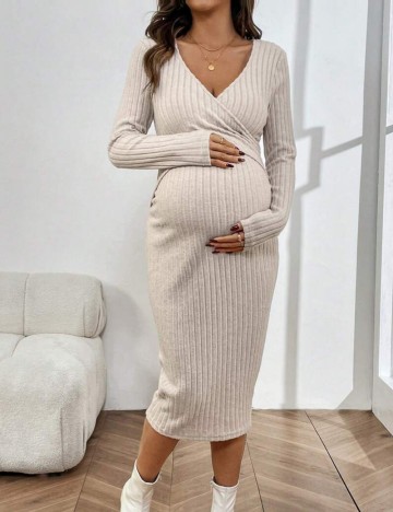 Rochie midi Shein, bej
