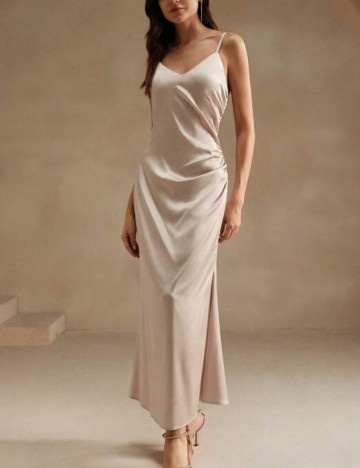 Rochie maxi Shein, bej