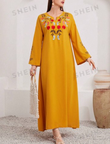 Rochie maxi Shein, galben