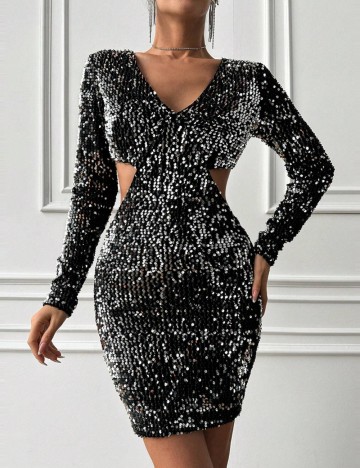 Rochie mini Shein, negru