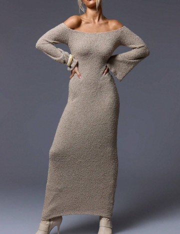 Rochie maxi Shein, bej