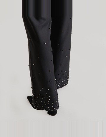 Pantaloni Pieces, negru