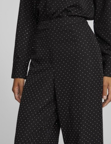 Pantaloni Vila, negru