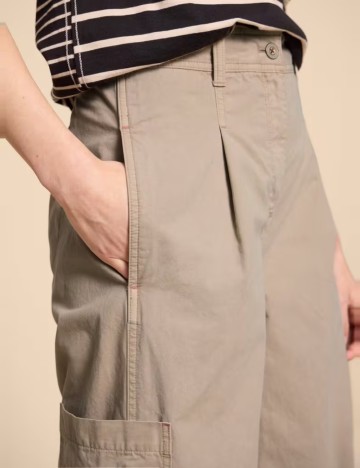 Pantaloni White Stuff, bej