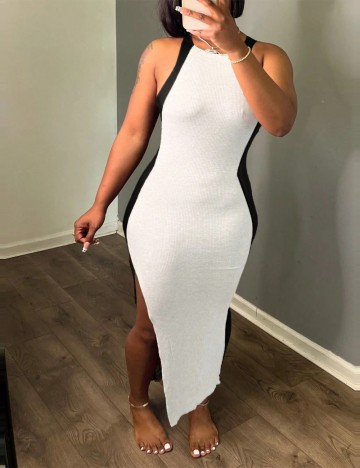 Rochie midi Shein, mix culori