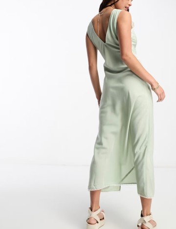 Rochie midi Miss Selfridge, verde