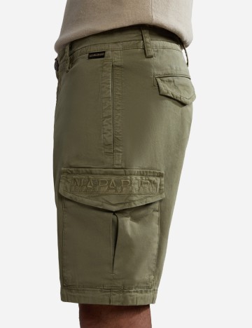 Pantaloni scurți cargo Napapijri, kaki