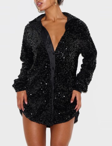Rochie mini IN THE STYLE, negru