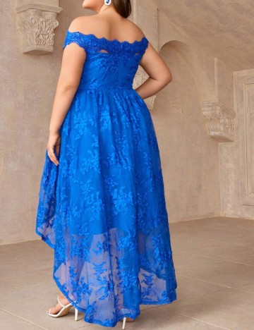 Rochie de ocazie Shein, albastru