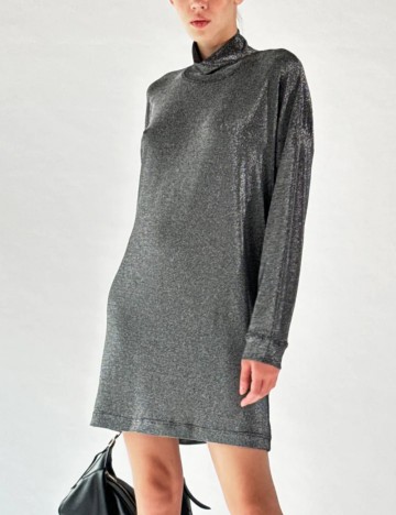 Rochie mini RELIGION, argintiu