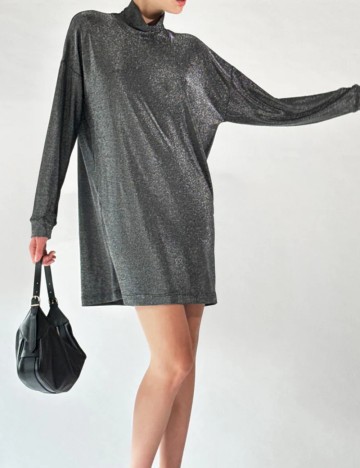 Rochie mini RELIGION, argintiu