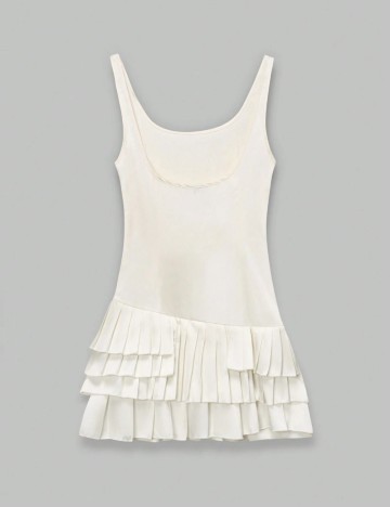 Rochie mini Shein, crem