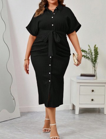 Rochie midi Shein, negru