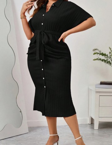 Rochie midi Shein, negru