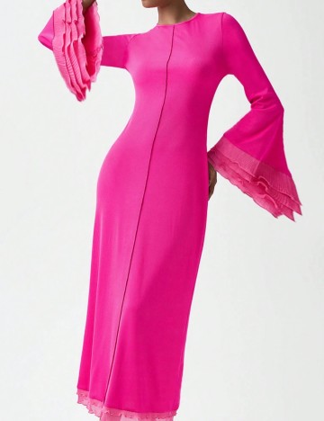 Rochie maxi Shein, roz
