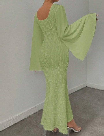 Rochie maxi Shein, verde
