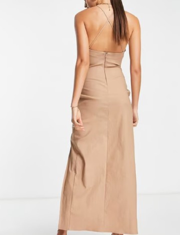 Rochie maxi ASOS, maro