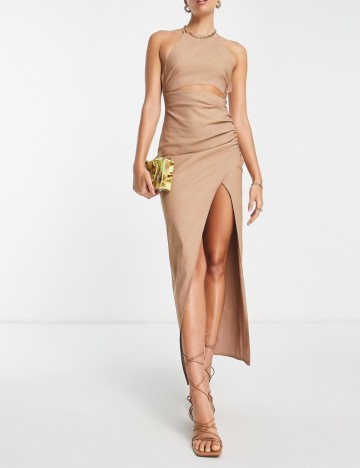 Rochie maxi ASOS, maro