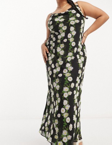 Rochie maxi ASOS, mix culori