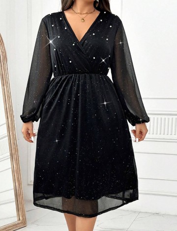 Rochie midi Shein, negru