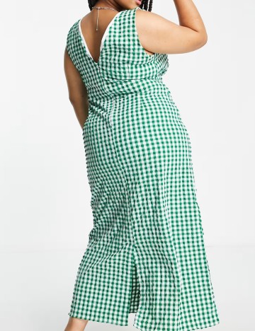 Rochie maxi ASOS, verde