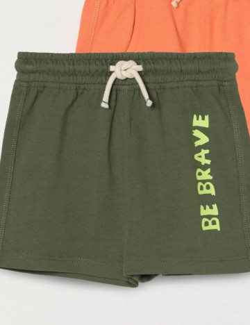 Pantaloni scurți Lefties, verde