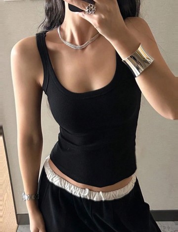 Maiou DAZY by Shein, negru