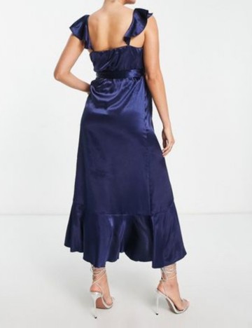 Rochie maxi Little Mistress, bleumarin