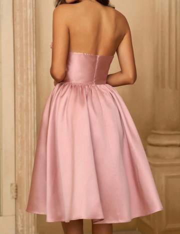 Rochie midi Shein, roz