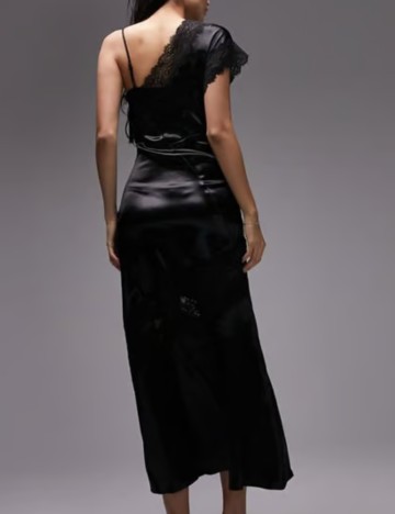 Rochie midi ASOS, negru