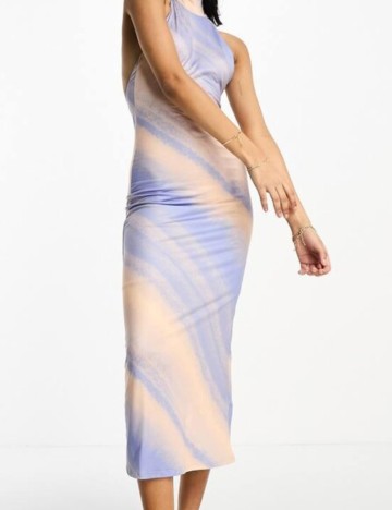 Rochie midi ASOS, mix culori