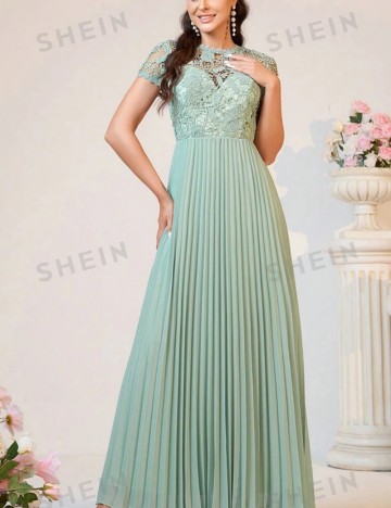 Rochie maxi Shein, verde
