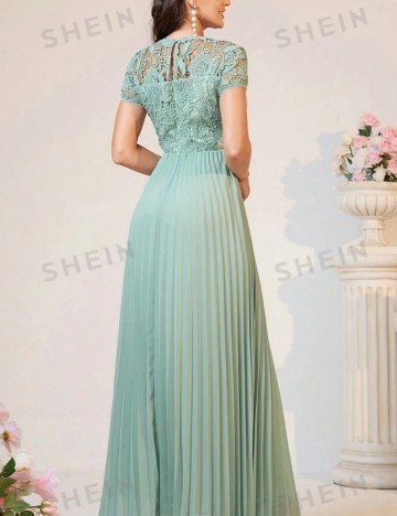 Rochie maxi Shein, verde