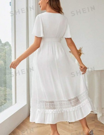 Rochie midi Shein, alb