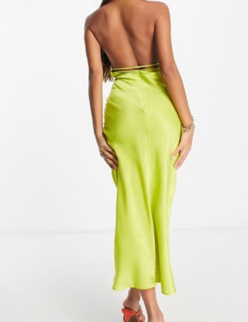 Rochie maxi ASOS, verde