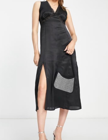 Rochie midi Influence, negru