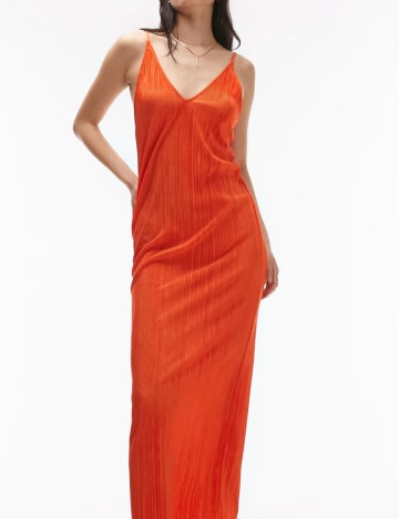 Rochie maxi ASOS, portocaliu