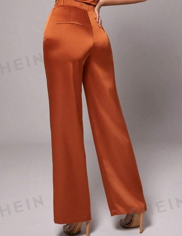 Pantaloni Shein, cărămiziu