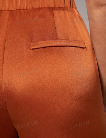 Pantaloni Shein, cărămiziu