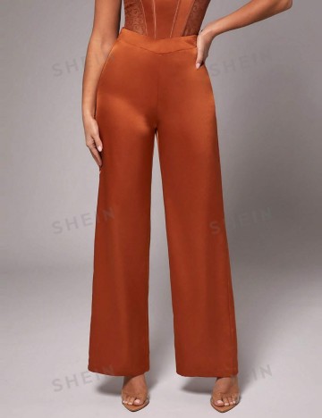 Pantaloni Shein, cărămiziu