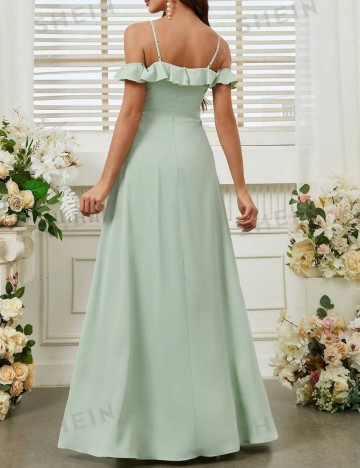 Rochie de ocazie Shein, verde