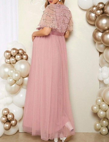 Rochie de ocazie Shein, roz