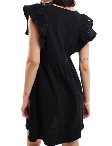 Rochie mini Miss Selfridge, negru