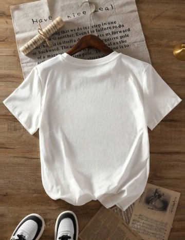 Tricou Shein, alb