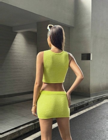 Compleu Shein, verde lime
