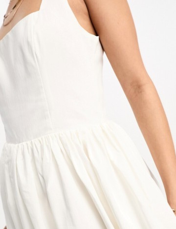 Rochie mini Na'kd, alb