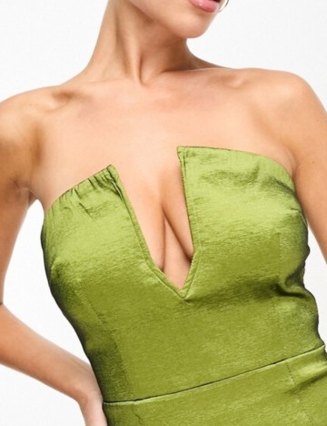 Rochie mini NAANAA, verde