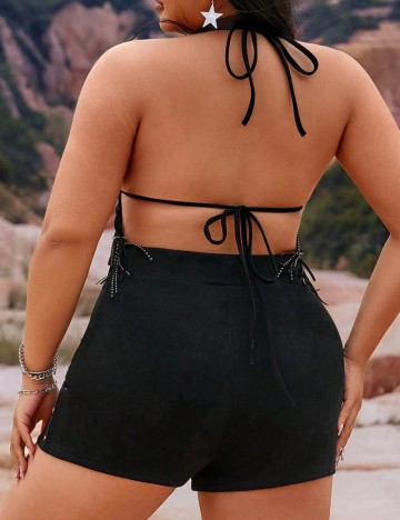 Compleu Shein Curve+, negru